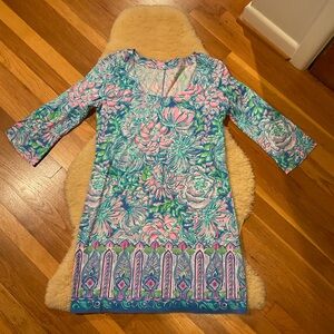 Lilly Pulitzer Sherrill dress In Full Bloom print